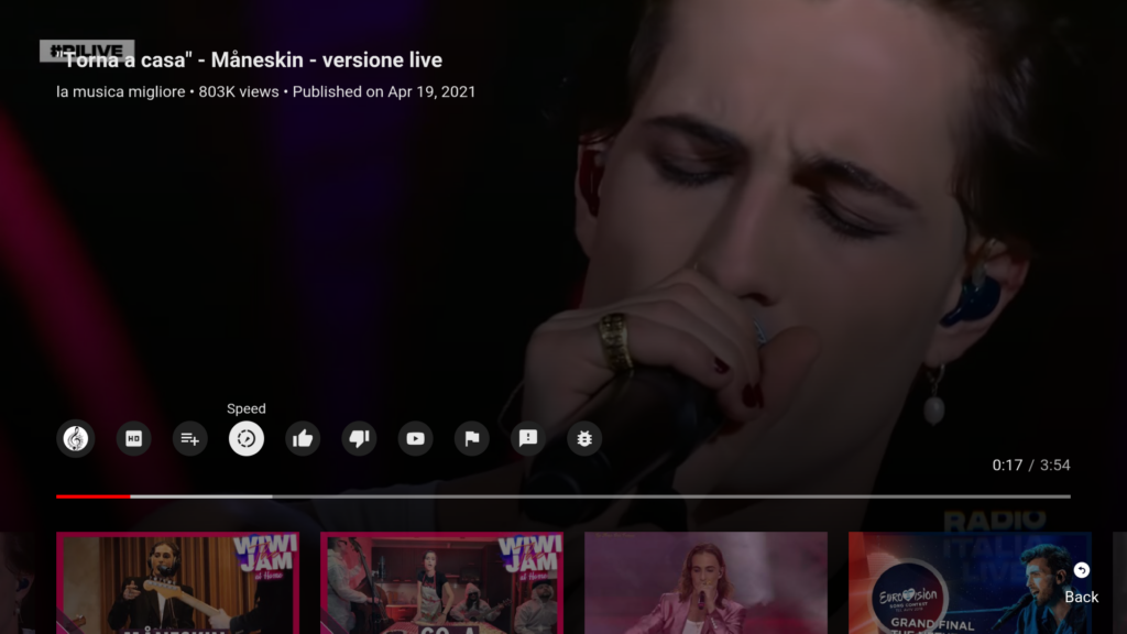 Новые функции YouTube для Android TV